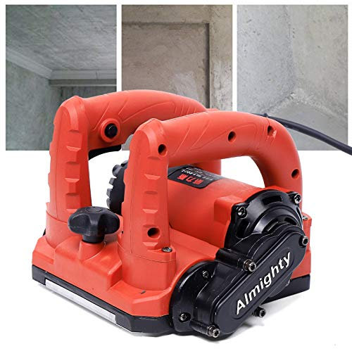 Electric Wall Planing Machine 1600W Concrete Shovel Machine Electric Wall Shovel Planer Sander 1000-4000r/min Concrete Shovel Machine Electric Wall Planer Concrete Shovel for Granite, Stone
