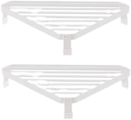 Carlgelrag Fornace Angolo Telaio Battuto Triangolare Telaio Mensola Pentola Anti-Scottatura Tavolo Angolo