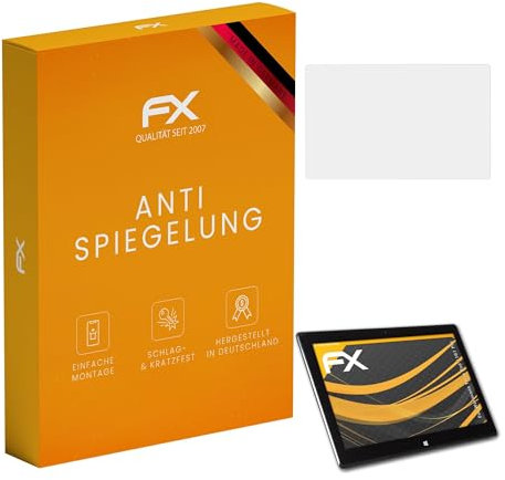 atFoliX Protecteur d'écran compatible avec Wortmann Terra Pad 1161 Pro Film Protection d'écran, antiréfléchissant et absorbant les chocs FX Film Protecteur (2X)