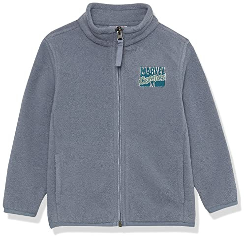 Amazon Essentials Niños Chaqueta de Forro Polar con Cremallera Completa y Cuello Perkins