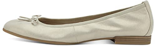Tamaris Damen 1-1-22116-20 Ballerinas, Cashm PEA Sued, 38 EU