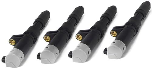 (Lot de 4) Bobine d'Allumage Crayon compatible avec DUSTER LOGAN SANDERO KUBISTAR PRIMASTAR CLIO II III ESPACE III IV FLUENCE KANGOO LAGUNA MODUS SCENIC THALIA TRAFIC II - 7700107177 224333529R