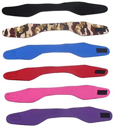 Milisten 6stücke Neopren Stirnband Für Schwimmen Elastisches Haarband Unisex Wasserdichtes Sport Stirnband Mit Verstellbarem Gürtel Atmungsaktiv Für Aktivitäten