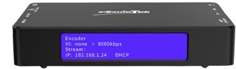 Codificador/decodificador 4K HDMI ZowieBox, convertidor UVC, SRT/RTMP(S)/RTSP, Grabador, Extensor HDMI, Streaming en Vivo a Youtube, HDMI Only