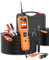 KZYEE KM10 Car Power Circuit Probe Tester, 12V 24V Electrical System Diagnostic Kit, AC DC Diode Resistance Relay Tester, Component Activation, Short/Ground/Continuity/Trailer Test, 20FT+20FT Cable