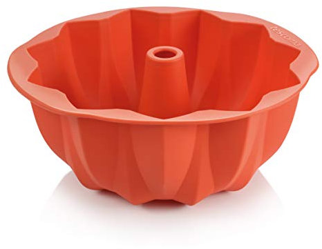 Tescoma 629416 Silicon Prime Stampo Ciambella Alto, Raggi, 24 cm