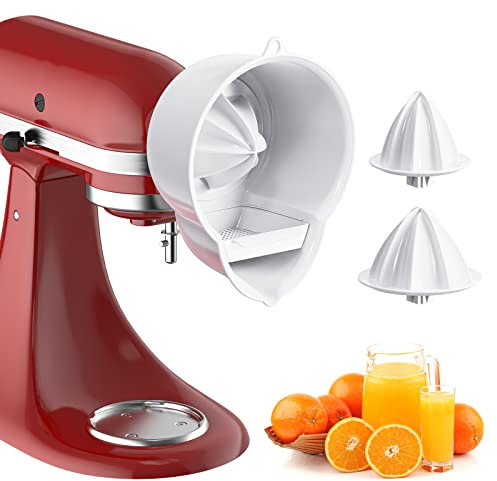 Entsafter-Zubehör Zitruspresse für Kitchenaid Zitrussaftpresse Aufsatz für Kitchenaid Zubehör für Kitchen Aid JE-Standmixer,COFUN Zitrussaftpresse Aufsatz für Kitchenaid Zitruspresse