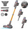 550W/45Kpa Cordless Vacuum Cleaner,Vacuum Cleaner up to 60mins Runtime,with LED Touchscreen,Upgraded Anti-Tangle V-Shaped Brush,1.5L Dust Cup,Cordless Vacuum for Hardwood Floors/Carpets/Pet Hair