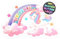 12x GLITZER Einhorn EINLADUNGSKARTEN KINDERGEBURTSTAG Mädchen Junge - die Regenbogen PARTY Karten sind die Einhorn EINLADUNG Kinder Jungen GEBURTSTAG Pferde GEBURTSTAGSPARTY Reiten UNICORN Rainbow