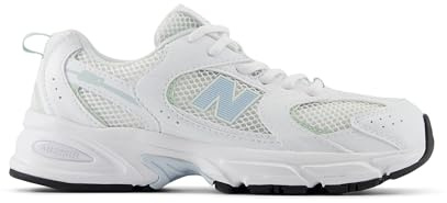New Balance GR530SP 530 Uomo, White Synthetic Leather/Textile EU 37