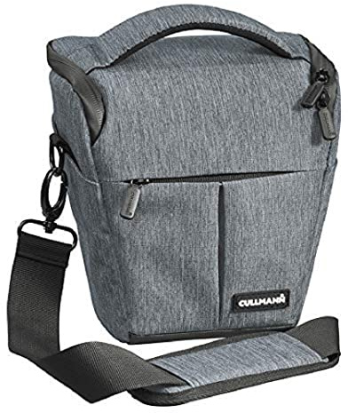 CULLMANN - 90345 - Malaga Action 200 - Kameratasche mit Tragegurt, grau - Innenmaße 160x170x100mm - passend für DSLR-Kameras mit Objektiv - Colttasche