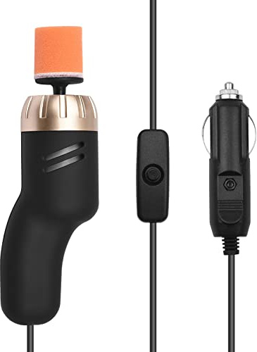YIWENG Mini Lucidatrice per Auto 12V Compatta Lucidatrice Portatile Detta Graffi Killer Tascabile Kit Lucidatrice per Auto Set di Strumenti di Riparazione Graffi per Lucidatura Levigatura e Pulizia