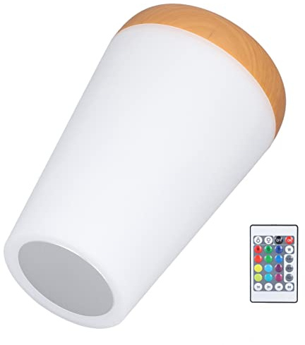 Jeffergarden Éclairage D'ambiance avec Capteur de Bureau, Lampe de Chevet, Petite Lampe de Bureau, éclairage D'ambiance RVB, Lampe à Changement de Couleur avec Chargement USB pour Chambre à