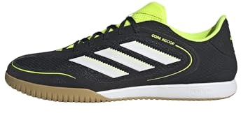 adidas Unisex COPA Indoor Court League Football Boots, core Black/FTWR White/Lucid Lemon, 44 EU