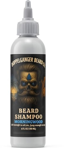 Beard Shampoo for men – Deep Clean Beard Wash with Aloe & ACV for Softer, Fuller Beards, Dandruff & Itch Control, Explosive Lather & Lightweight Conditioning with Incredible Scents