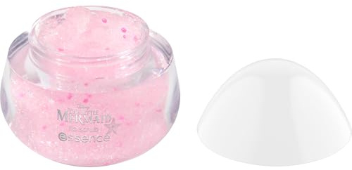 essence Disney THE LITTLE MERMAID lip scrub, Lippenpeeling, Pink, schimmernd, vegan, ohne Parabene, ohne Mikroplastikpartikel, Nanopartikel frei, 1er Pack (10g)