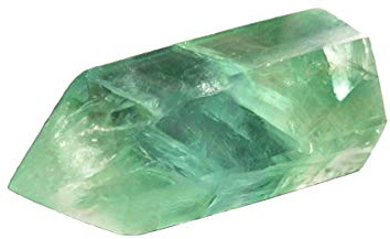 Polar Jade Grön Fluorit Kristallstav Spetsig Fasetterad Reiki Chakra-Meditationsterapi Dekor, 1-pcs S size
