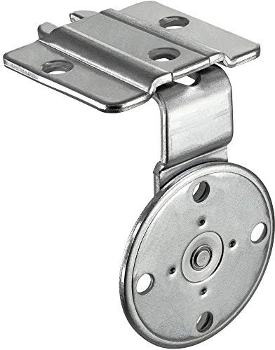 Gedotec Tisch-Blendenverbinder Metall Tischverbinder-Beschlag für Möbel - CLICK CATCH | Winkel 90° | Stahl verzinkt | Möbelverbinder zum Schrauben | 1 Stück - Tischblendenverbinder für Holzplatten