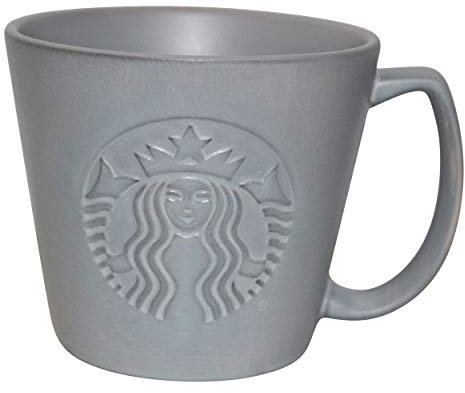 Starbucks Gray Stone Mug - Taza (237 ml), color gris