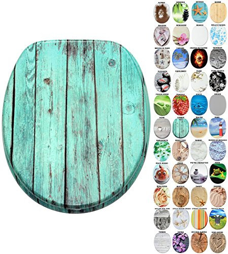 Sanilo Sedile WC, grande scelta di belli copriwater da legno robusto e di alta qualità (Lumber)