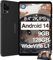 DOOGEE T20 Mini Tablet 8.4 Pulgadas, 9GB RAM + 128GB ROM/TF 1GB, Android 14 con 1920x1200 FHD+ Pantalla y Batería 5060mAh, 4G LTE y 2.4G/5G WiFi TÜV Certificado, Desbloqueo Facial, Negro