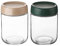 Hniuyun 2 pack 16oz Wide Mouth Glass Jars with Screw Lids for Sealing,Overnight Oats, Salad Dressing, Spice, Candies, DIY Projects, Reusable Food Storage Containers