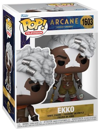 Funko Pop! TV: Arcane LoL - Ekko - Arcane: League Of Legends - Collectable Vinyl Figure - Gift Idea - Official Merchandise - Toys for Kids & Adults - TV Fans - Model Figure for Collectors and Display