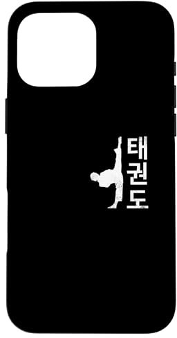Carcasa para iPhone 16 Pro Max Tae Kwon Do Símbolo Entrenamiento Taekwondo Artes Marciales Coreanas