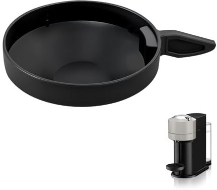 Bandeja de goteo de repuesto para cafetera MS-624960, bandeja de molinillo de espresso para cafetera Krups Nespresso Vertuo Next, 1 unidad