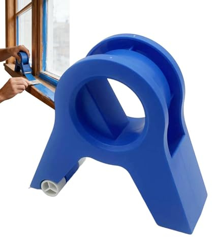 Outil pour ruban adhésif – Support portable en matériau plastique | Applicateur pour sols pour finitions décoratives et fournitures pour peintres | Pour art papier, studio de