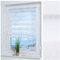 ourdeco® Doppel-Rollo, Duo Rollo Klemmfix / 50 x 150 cm mit Druckmotiv Aster/lichtdurchlässig, Blickdicht/Klemmen, Montage ohne zu Bohren