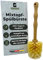 Grünschloss Mixtopf Spülbürste Holz ideal für Thermomix & Gläser (Made in Germany) - Runde Reinigungsbürste Küche, 100% plastikfrei & Vegan - Handspülbürste für Termomix, Tassen & Gläserspüler (26cm)