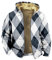 LUNULE Zweiteiliger Mantel Herren Herren Mantel Lang - Herrenmäntel Softshelljacke Jungen 140 Herbst Winter Warm Plaid Fleece Holzfällerhemd Mit Kapuze Lässige Outdoor Kariertes Jacke Winter Herren