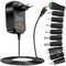 Leikurvo Adaptateur Universel 41 W AC vers DC 6 V 9 V 12 V 15 V 18 V 20 V 24 V 1 A 1,5 A 2 A, Chargeur d'alimentation à découpage avec Port USB 5