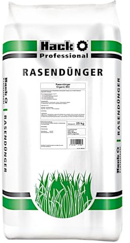 HACK PROFI Rasendünger Organic BIO 25 kg Sportrasendünger