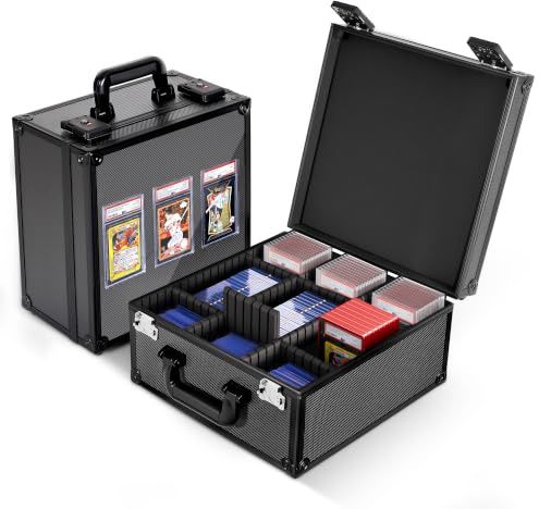 Kabinka Graded Card Storage Box, Aluminum Trading Card Box, PSA Slab Case