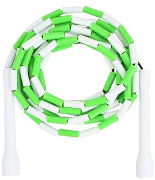Culinavog Cuerda de Saltar con Cuentas, Cuentas Irrompibles, Cuerdas de Saltar Ajustables 3M, Asas Irrompibles Que no se Enredan, Jump Rope para Saltar, EntrenamientoFísico Mejorado (A)