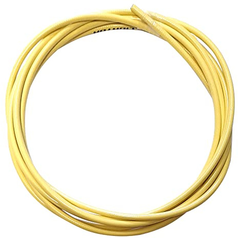 cyclingcolors Guaina cavo bici teflon 5mm filo freno cambio bicicletta mtb corsa strada, Giallo, 3m