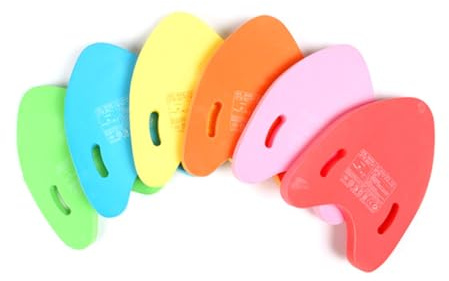 Anneome a-Shaped Swimming Kickboard Eva Swimming Training Aid for Beginner Learners Swim Pool Float for Kids and Adults Pink 15.75 X 12.20 X 1.34 in