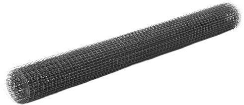 CIADAZ Filo di pollaio Acciaio Rivestimento in PVC Grigio 25x1,5 m, Recinzione Giardino, Rete Metallica, Recinzioni metalliche, Recinzioni Di Opera, Griglia Metallica, Filo Di Biancospino - 143657