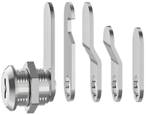 Heimwerkerschrank, Schließfach, Nockenschloss, 16/30 mm, Schubladenschloss, langlebiges Briefkasten-Zubehör mit Schlüsseln(16mm A)