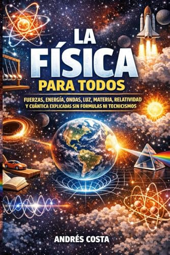 La física para todos: Fuerzas, energía, ondas, luz, materia, relatividad y cuántica explicadas sin fórmulas ni tecnicismos