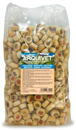 Arquivet, Biscuits, Galletas para perros, Médulas mix, 10 kg