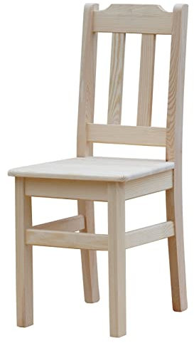 k koma Stuhl MASSIV Kiefer Holz -NEU restaurantstuhl hotelstuhl (Unbehandelt)