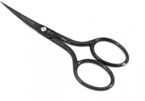 NTS-Solingen Black Edition | Schneiderschere | Stoffschere, Nähschere | Aus Karbonstahl | Schwarz Brüniert | Super Scharf | Hergestellt in Solingen | 15 cm = 6