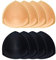 TopBine BH Einlagen Bra Pads herausnehmbaren Sport BH,Bikinis Unterwäsche Einsätze Pads (2 Beige 2 Black M, B/C)