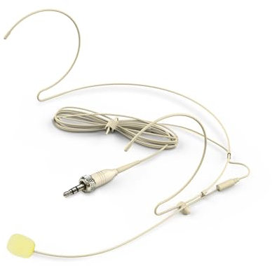 SYNCO Headworn Microphone, Casque d'écoute sans Fil avec Prise Audio 3.5mm pour Microphone Lavalier sans Fil pour l'enseignement et la Performance en Direct (1PCS)