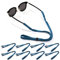Jinsion Brillen Band,8 Stück Sportbrillenband,Sonnenbrillen Band,Brillenband Sport Schwimmfähig,Verstellbares Brillenband für Sportbrille,62 cm Einstellbare Brillenbänder für Wassersport Bootfahren