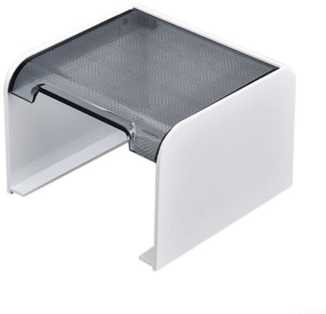 Wasserdichte Außensteckdosenabdeckung, Schutz-Lichtschalter-Abdeckung für Apt, 90-Grad-Design, für Badezimmer, Wohnzimmer, Balkon, einfache Installation (grau)