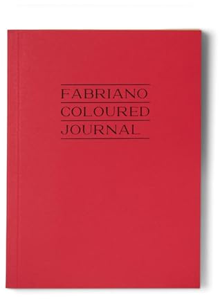 FABRIANO 19112160 – Skissbok LEPORELLO CROMIA, sketch bok, högkvalitativt 110 g/m² papper för blyertspenna, fineliner och märkpenna
